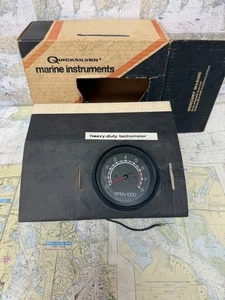 Quicksilver Heavy-Duty Tachometer Speedometer 8000 RPM. - Picture 1 of 2