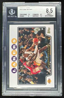 2008-09 Topps Gold #24 Kobe Bryant BGS 8,5 Foto 1 de 2