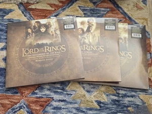 The Lord of the Rings Trilogy - Howard Shore 6LP Palantir Clear Vinyl NEW - Picture 1 of 9