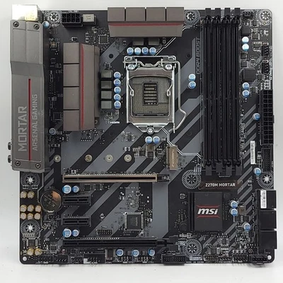 Placa Base MSI Z270M Mortar Usada Funcionando - Imagen 1 de 4