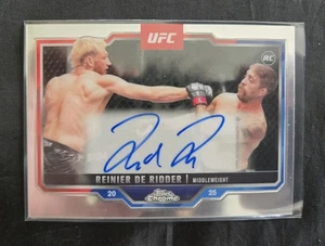 Reiner De Ridder (RC) Rookie Autograph 2025 Topps Chrome UFC #CRA-RR - Picture 1 of 2