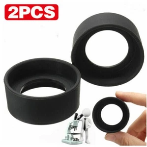 2pcs Qualität Augenmuschel Gummi Okular für Modelle Mikroskop Teleskop Neu! - Bild 1 von 4