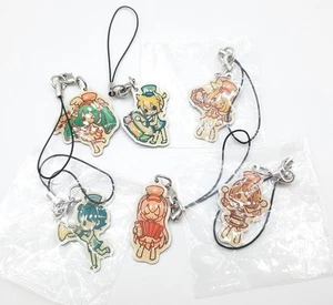 Vocaloid Hatsune Miku banda de marcha mini juego de llavero de metal Rin Len Luka Kaito - Imagen 1 de 2