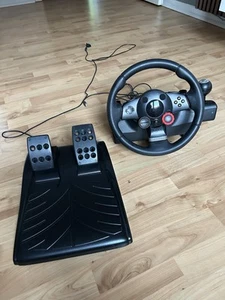 Logitech Driving Force GT - Rad- und Pedalsatz in Schwarz - Bild 1 von 5
