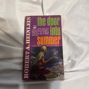 The Door into Summer, Robert A. Heilein, 1957 Signet paperback, 4th printing - Foto 1 di 4