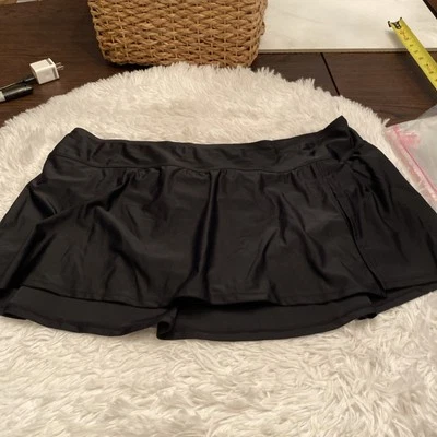 Юбка для плавания Pure Energy черная встроенная бриф размер 20 Вт/22 Вт - Изображение 1 из 4