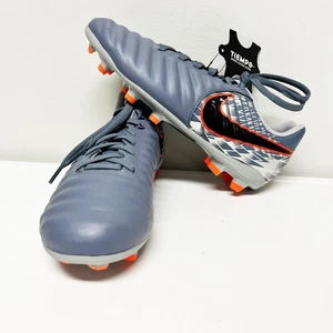 NUOVE scarpe tacchetti calcio Nike Tiempo Kids Legend 7 Academy FG Victory taglia 3 Y - Foto 1 di 6
