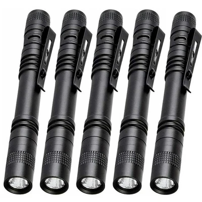 1200000lm LED Flashlight Portable Pen Torch Lamp Mini Small Light Penlight Light - Image 1 of 4