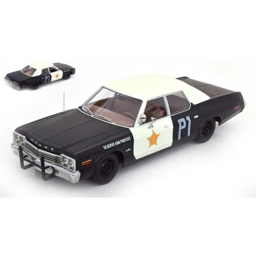 1/18 KK-SCALE - DODGE - MONACO BLUESMOBILE 1974 - LOOK-A-LIKE KKDC181127