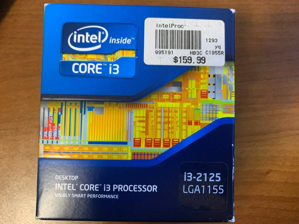 NEW Intel BX80623I32125 SR0AY Core i3-2125 Processor 3M Cache, 3.30 GHz  - Image 1 of 4