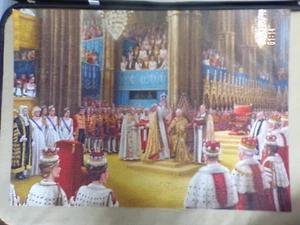 Falcon De Luxe The King's Coronation 1000 Piece Jigsaw Puzzle Complete - Picture 1 of 2