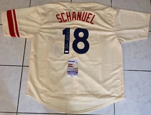 Nolan Schanuel Signed Autographed Los Angeles Angels Custom Jersey JSA - Picture 1 of 2