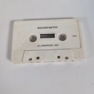 *Nur Kassette* Soccer Match Commodore 64 C64 Videospiel - Bild 1 von 4