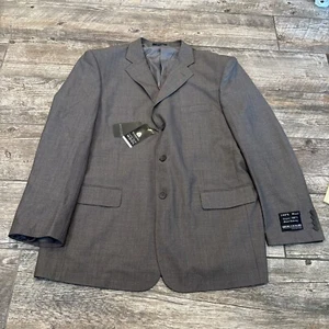 Bracciolini Collection Anzug Sakko Blazer Herren 48 L Sport Mantel Wolle Braun - Bild 1 von 7