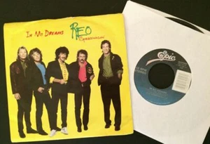 REO Speedwagon " In My Dreams/Over The Edge" Epic, 1987 PS VG/VG+ - Picture 1 of 5