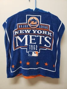 Poncho Toalla con Capucha New York Mets Biederlack Talla Juvenil Playa Baño - Imagen 1 de 6
