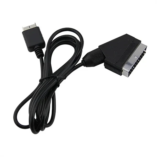 Playstation Console SCART Cable Cord PS1 PS2 PS3 Aftermarket Leads - Image 1 of 3