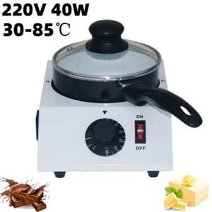 1 Pot Fondue Melter Melt Heating Chocolate Tempering Electric Melting Machine - Picture 1 of 9