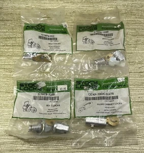 Stock Locks Bolt Cabinet C1975-1289 C1974-KD C1974-1289 CEXP-19DC-5X75 Lot Of 4 - Picture 1 of 18