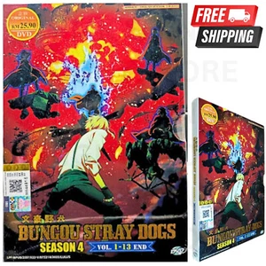 DVD Anime Bungou Stray Dogs Season 4 Vol.1-13 END English Dubbed All Region - Picture 1 of 10