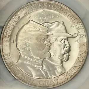 1936 Gettysburg Commem Half Dollar PCGS MS67 - Picture 1 of 3