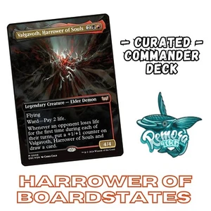 Valgavoth, Harrower Of Souls | Custom Commander Deck |  Big Damage EDH Deck | - Picture 1 of 14