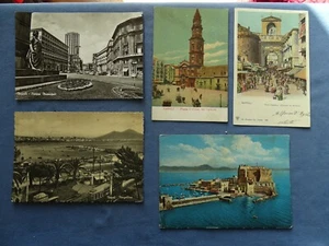 LOTTO 30 ANTICHE E VECCHIE CARTOLINE DI NAPOLI-TUTTE DEL XX SECOLO-VEDI FOTO - Picture 1 of 8
