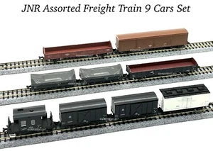 Escala N Kato JNR 60s/70s Freight Train 9 Cars Set Boxcar Caboose Gondola Wagon - Imagen 1 de 24