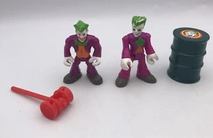 Fisher Price Imaginext DC Figuren Lot JOKER Figuren Lot 2 Hammer Barrel - Bild 1 von 3