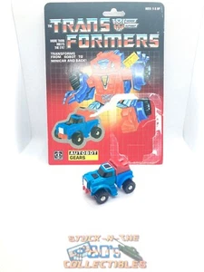 1984 G1 Transformers Gears with Nice Full Cardback, Great Condition - Picture 1 of 5