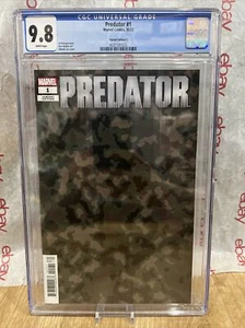CGC 9.8🔥PREDATOR #1 1:200 Camouflage Incentive Trade Variant Marvel 2022🔥 - Picture 1 of 4