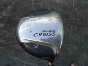 Nickent Genex Cross 3 Hybrid iron wood Graphite shaft Regular Lamkin wrap - Picture 1 of 11