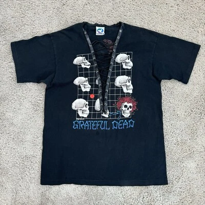 Camiseta De Colección 1993 Grateful Dead Talla L Azul Líquido Qué Largo Viaje Extraño Its Been Foto 1 de 4