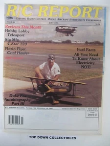 Revista R/C Report julio 1993 Corvin & Cheri Miller, 1993 Top Guns - Imagen 1 de 2