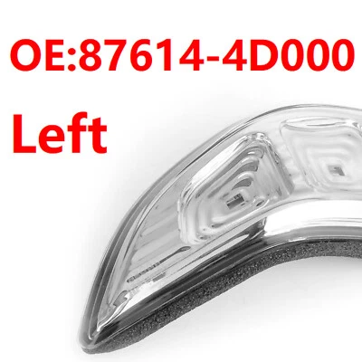 Se adapta a KIA Sedona Carnival 2010~2014 espejo exterior lámpara de señal izquierda stock de EE. UU. Foto 1 de 4