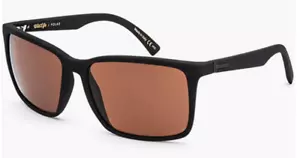 NEW Von Zipper Lesmore Sunglasses-PSZ Soft Black Satin-Bronze Polarized Lens - Picture 1 of 1