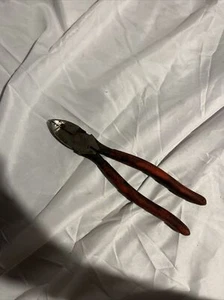 NOS Vintage CRESCENT 2050-9C Pinza da Lineman ad alta leva lunga 9" pollici USA - Foto 1 di 3