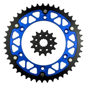 Piñón delantero 14T y trasero 45T para Yamaha YZ450F WR450F 2003-2023 YZ250 1999-2023 - Imagen 1 de 1