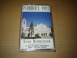 Sean Henderson - Plummer's Pipes cassette tape SEALED Wurlitzer organ 1996 rare - Picture 1 of 2