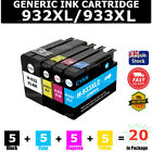 20X Generic 932Xl 933Xl Ink Cartridges For Hp 6100 6600 6700 7110 7510 7610 7612