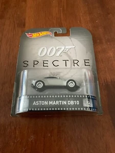 Hot Wheels Retro Entertainment 2015 James Bond 007 Spectre Aston Martin DB10 - Picture 1 of 4