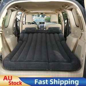 Cars Inflatable Bed SUV Auto Camping Mattress Rear Row Back Seat Travel Sleeping - Picture 1 of 21