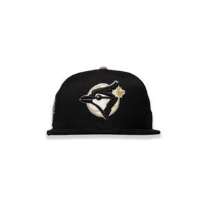 New Era Toronto Blue Worls Series Champs Patch 1992/1993 59FIFTY Fitted Hat - Picture 1 of 1