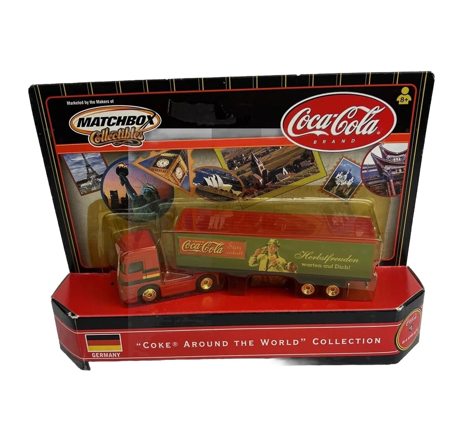 Matchbox Coca Cola Semi Articulated Trailer Gemany Around The World Collection - Image 1 of 4
