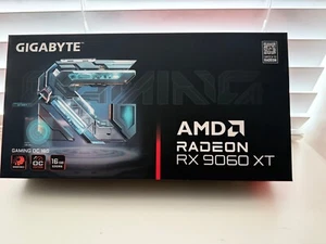 GIGABYTE AMD RADEON RX 9060 XT 16Gb GDDR6 OC EDITION PCI-E 5.0 3x FANS BRAND NEW - Photo 1/9