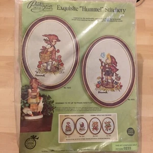 Paragon squisito kit ricamo Hummel nuovo con scatola vintage #0233 ragazzo contadino - Foto 1 di 5