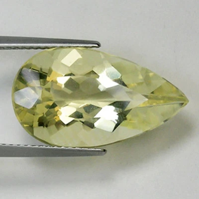 9.90 ct  BEST GRADE TOP LUSTROUS  - NATURAL ANDESINE LABDORITE  Pear  31715 BL - Image 1 of 2