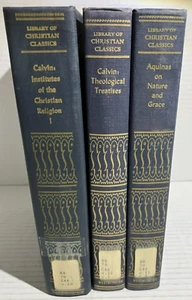 Library of Christian Classics 3-Volume Set Volume XI, XX, XXII Westminster Press - Picture 1 of 8