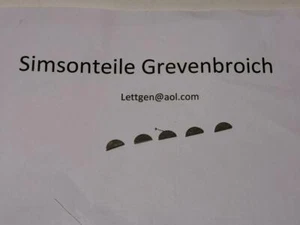 5x Scheibenfeder Kurbelwelle Polrad Simson MZA Qualität Schwalbe,S51  - Bild 1 von 1