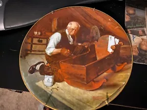 Plato de regalo para abuelos de Norman Rockwell - Imagen 1 de 3